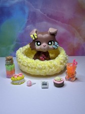 Littlest Pet Shop Butterfly Collie Custom LPS OOAK with Accessories
