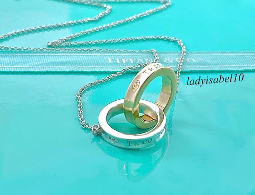 Tiffany silver 18k gold - &,