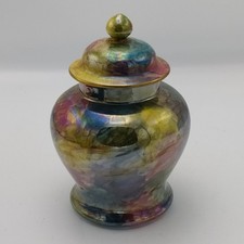 Antique Corona Ware Lidded Ginger Jar S Hancock & Sons Stoke-on-Trent England