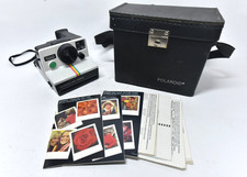 VINTAGE POLAROID LAND CAMERA 1000 SX-70 SX70 INSTANT FILM CAMERA TESTED WORKING
