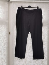 Tu Ladies pure linen straight leg summer trousers excellent condition