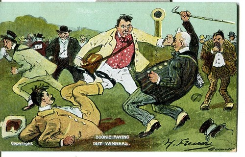 Horse racing bookie - racing, paying