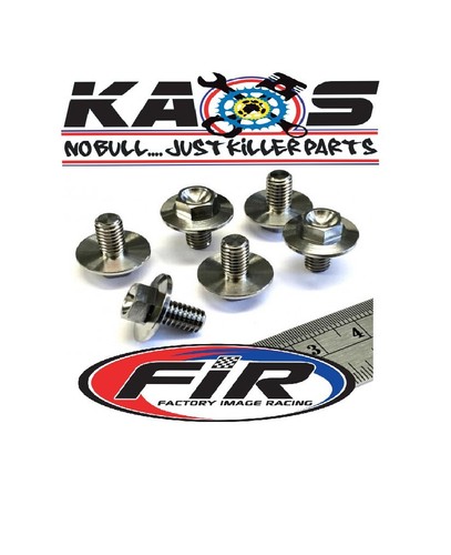 Titanium lower fork guards - titanium,