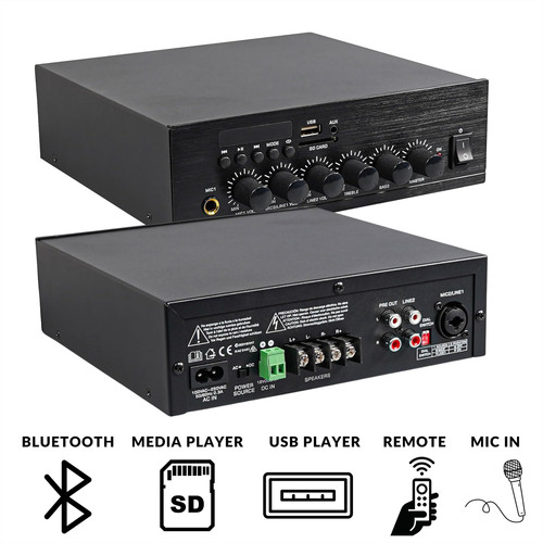 Mixer amplifier with - mixer-amplifier,