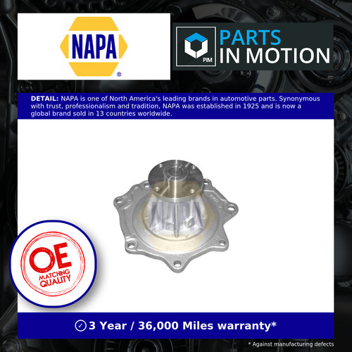 Water pump fits nissan - fits,