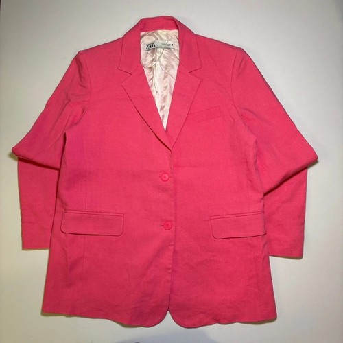 Zara pink tailored blazer - zara,