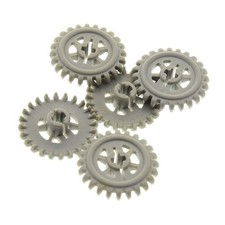5x Lego Technic Gear z24 Old