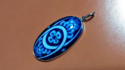 Royal delft pendant top - royal,