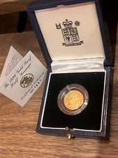 1996 Gold Proof Half Sovereign