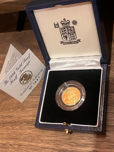 1996 gold proof half - 1996,
