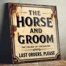 Horse and Groom Hitchhiker’s