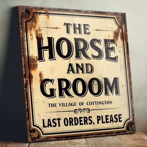 Horse and groom - horse,