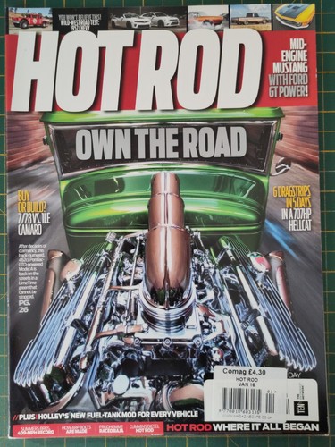 Hot rod magazine january 2016 - hot,