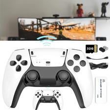 20000+ 4K HDMI TV Video Game Stick Retro Games Console 2 Wireless Controller 64G