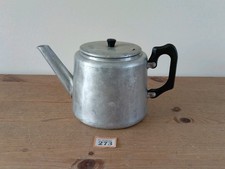 Vintage Ex Military Alurex Aluminium Teapot 1982 Broad Arrow Metal RAF ?T273 ML