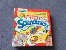 times tables soundtracks game ages 6-11 players 1-4 education using CD