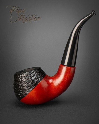 Hand made wooden smoking pipe - hand,
