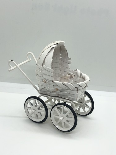 Vintage wicker doll - wicker, house
