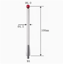 CMM Touch Probe Stylus 6mm