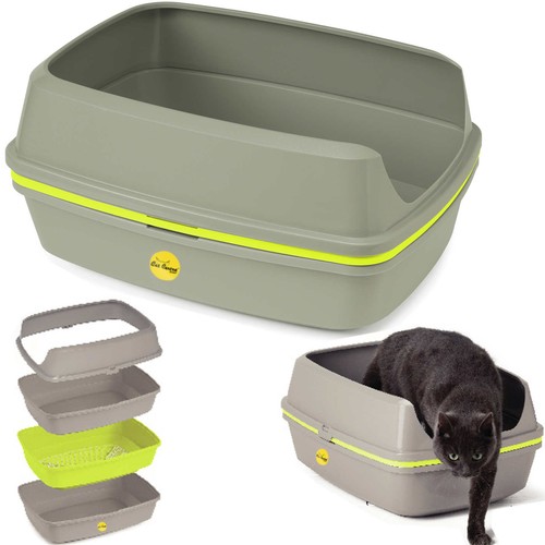 Cat litter tray large jumbo - tray, or