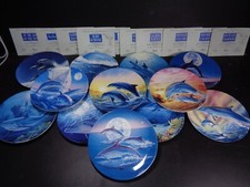 Danbury Mint - Coalport - Magical Dolphins - 8 inch Plate with Certificate