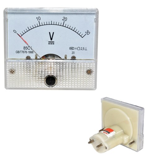 30v analog panel volt - dc,