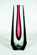 Exbor Czech glass vase °°