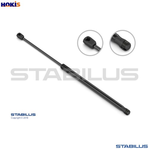 Gas spring bootcargo area - spring,