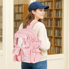 Cute Large Girl Teens Student kawaii Backpack Cartoon College Womens School Bags