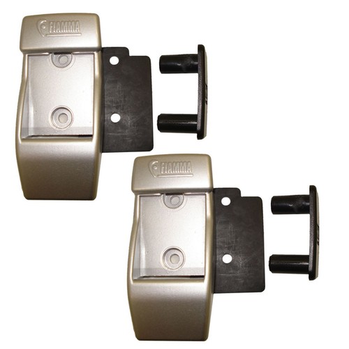 Fiamma aluminium wall brackets - wall,