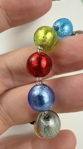 Murano multicolor foil glass - murano,