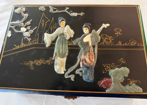 Vintage chinese jewelry box - chinese,