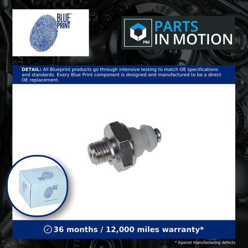 Oil pressure switch - pressure,
