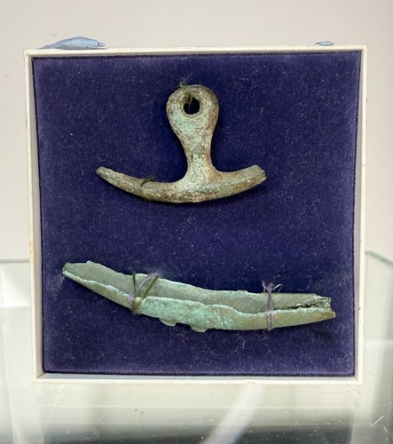 Ancient bronze mortar - mortar, pestle