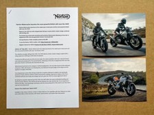 Norton V4CR Café Racer Launch Press Photographs + Release