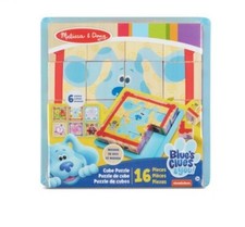 Melissa & Doug Blues Clues and You 16pc Wooden Block Puzzle