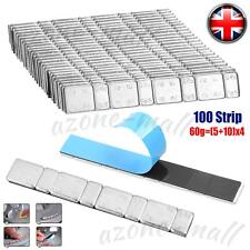 100 x Adhesive Lead Free 60G Strips Stick On Wheel Balance Weights Top Quality