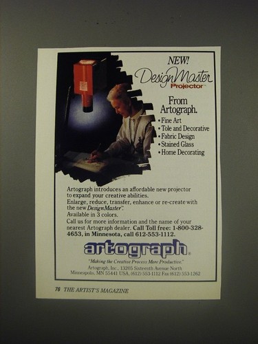 1990 artograph designmaster - 1990,