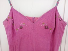 Beautiful 100%  linen beaded