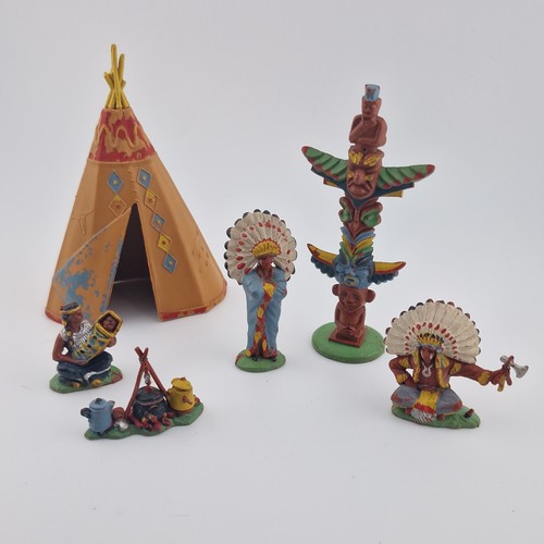 Herald indian camp - indian, set