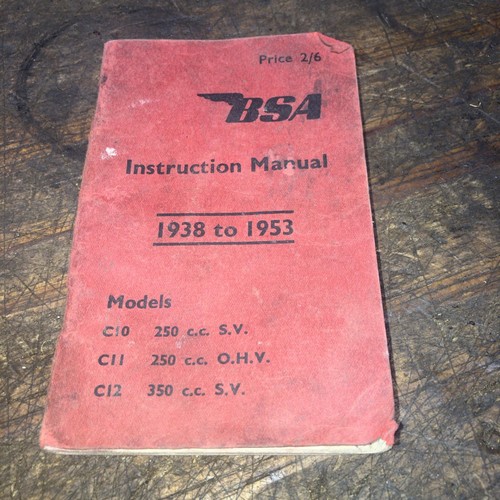 Bsa c10 c11 - bsa,