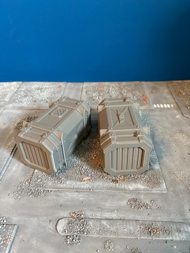 Large containers scatter - containers,