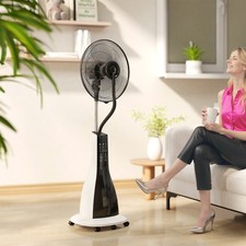 Pedestal Spray Fan, Water