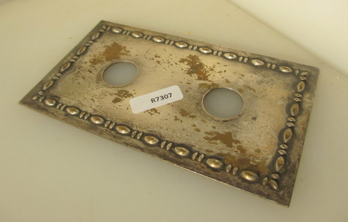 Vintage brass light switch - brass,