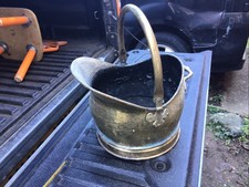 Brass Helmet Coal Scuttle