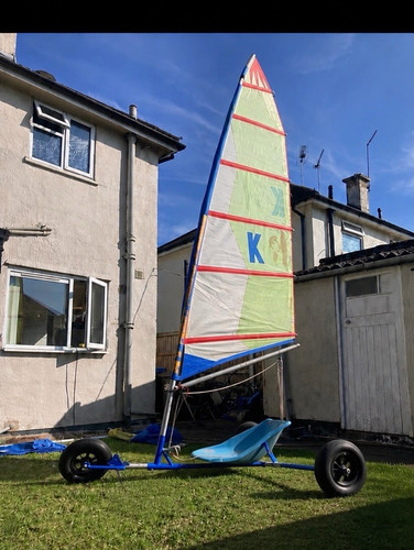 Land yacht wheeled sailing - land,