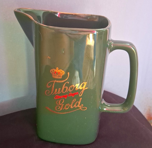 Tuborg green ceramic beer - green,