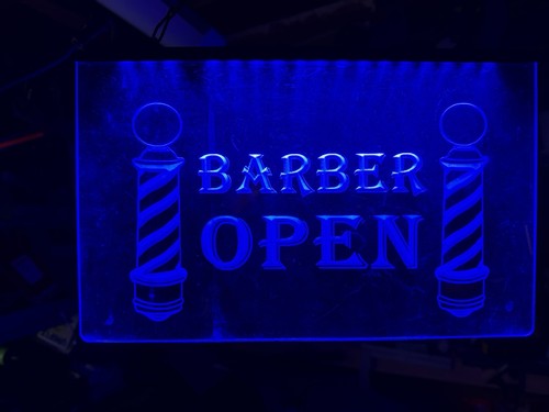 Barber shop sign - shop, neon