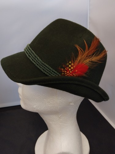 Green felt kitzo - green, alpine