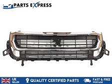 PEUGEOT PARTNER 2015 - 2018 NEW OE FRONT BUMPER GRILL WITH CHROME